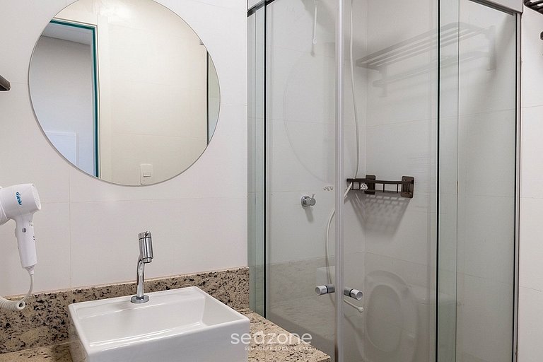 Conforto Bem Equipado em Cond. c/ Piscina MSU1005