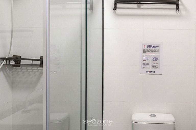 Conforto Bem Equipado em Cond. c/ Piscina MSU1005