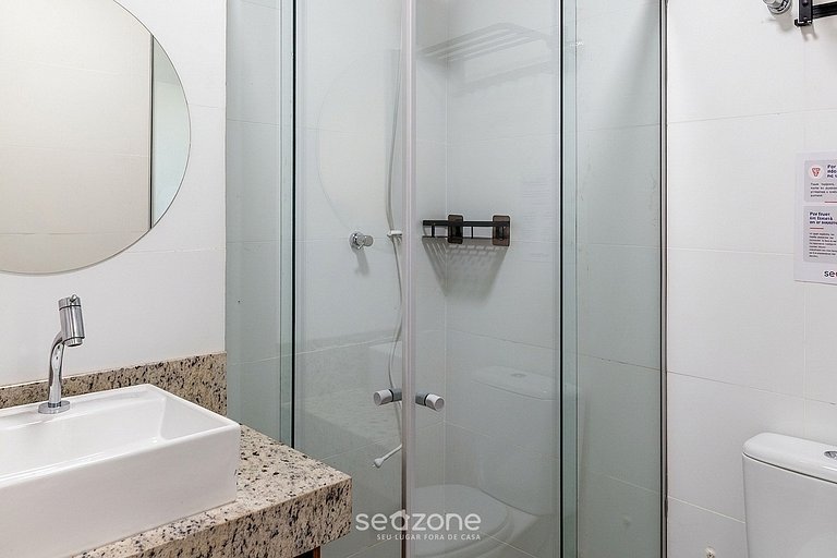 Studio c/ Varanda em Cond. c/ Piscina MSU1205