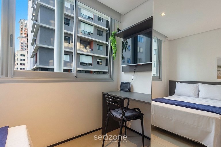 Studio em Cond. c/ piscina em Bela Vista VFA0412
