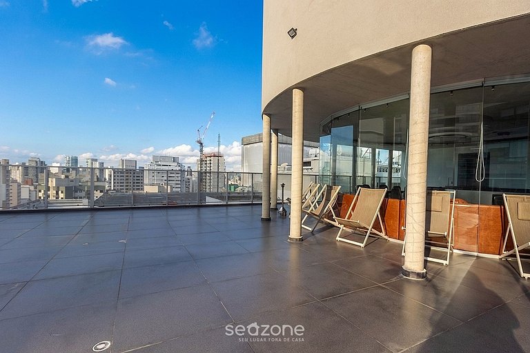 Studio em Cond. c/ piscina em Bela Vista VFA0412