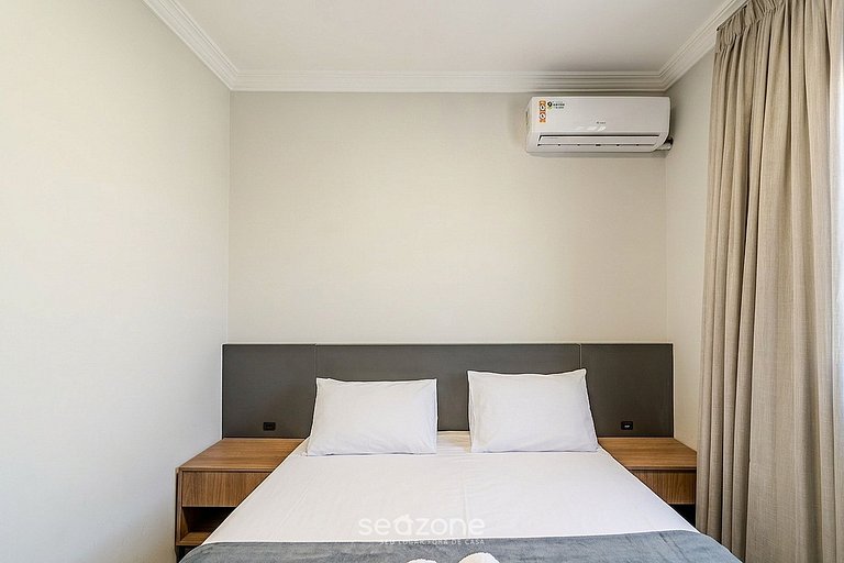 Apt em Cond. pé na areia c/churrasq. priv. DNL0101