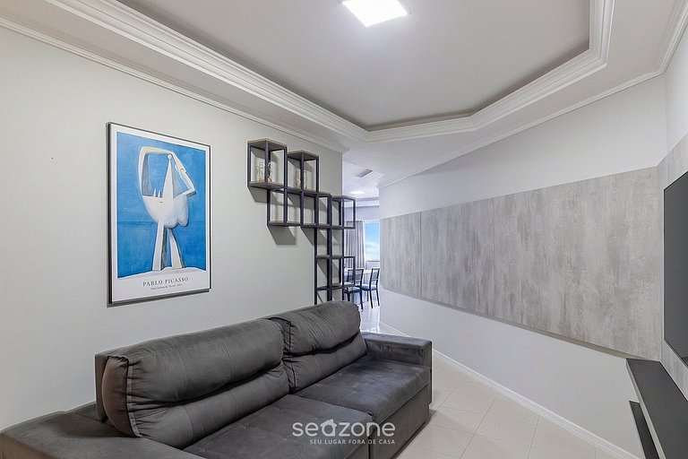 Apt em Cond. pé na areia c/churrasq. priv. DNL0101