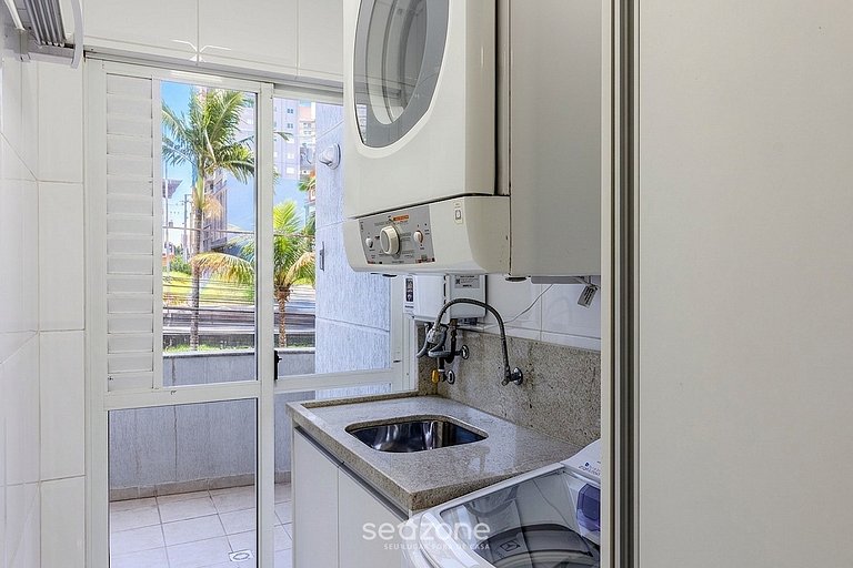 Apt em Cond. pé na areia c/churrasq. priv. DNL0101