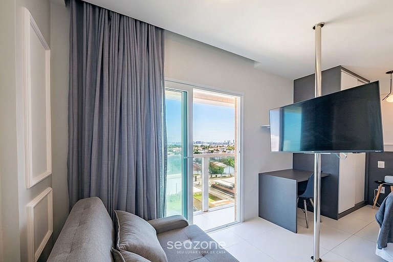 Studio c/ Vista Mar em Cond. c/ Piscina PSP0812