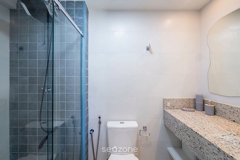 Estudio c/vista al mar en cond. c/ piscina PSP0812
