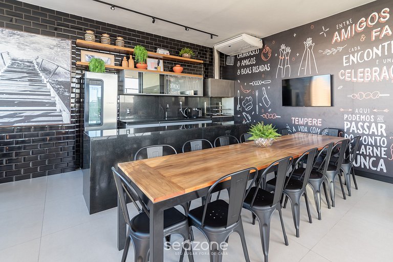 Studio em Cond. c/ Piscina e Academia EUB0301