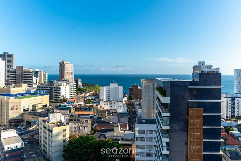 Studio em Cond. c/ Piscina e Academia EUB0301