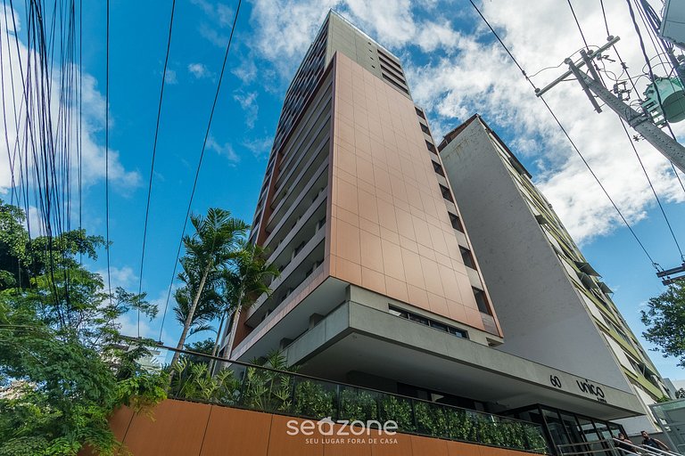 Studio em Cond. c/ Piscina e Academia EUB0301