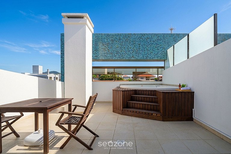 Apto. em Cond. c/ Piscina a 280m da Praia ROH0402