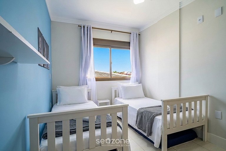 Apto. em Cond. c/ Piscina a 280m da Praia ROH0402