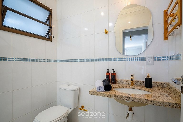 Apto. em Cond. c/ Piscina a 280m da Praia ROH0402