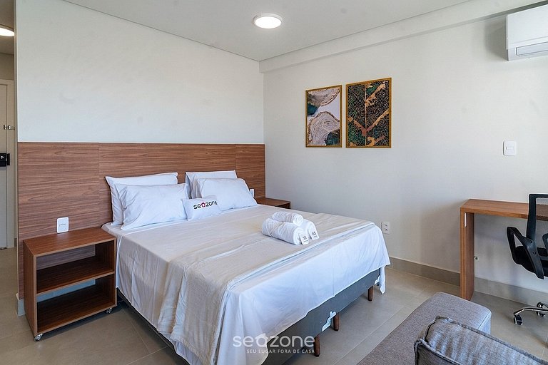 Confort c/ Balcón en Condo. c/ Piscina MSU0803