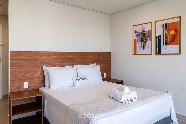 Confort c/ Balcón en Condo. c/ Piscina MSU1202