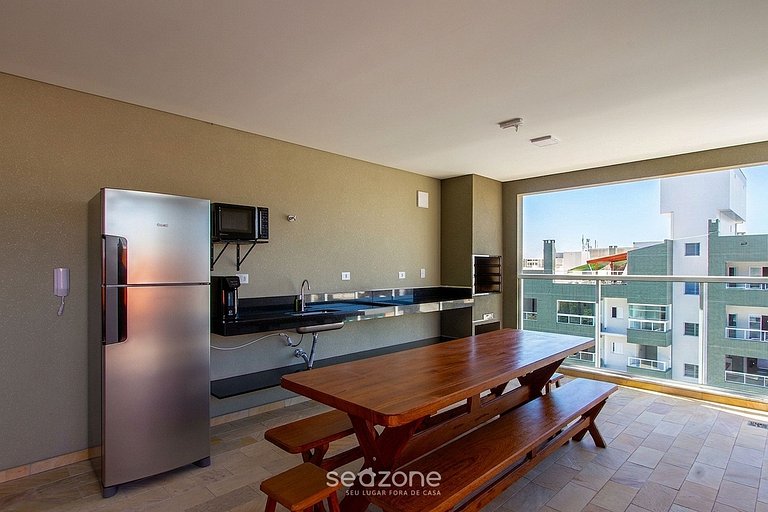 Lindo Studio a 400m da Praia de Toninhas DAS0404