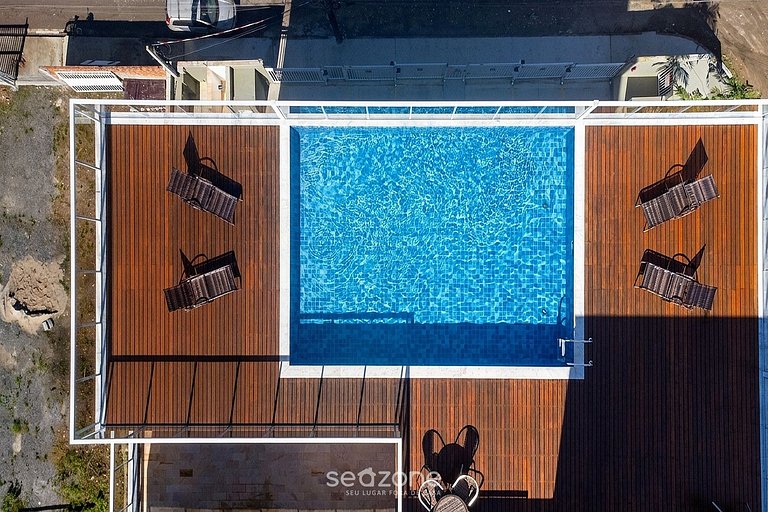 Lindo Studio a 400m da Praia de Toninhas DAS0404
