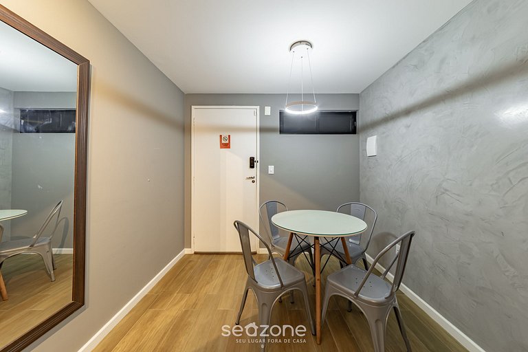 Conforto Aconchegante a 190m da Praia - ERE418