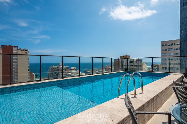 Studio en Condo con Piscina en Pituba HPA0202