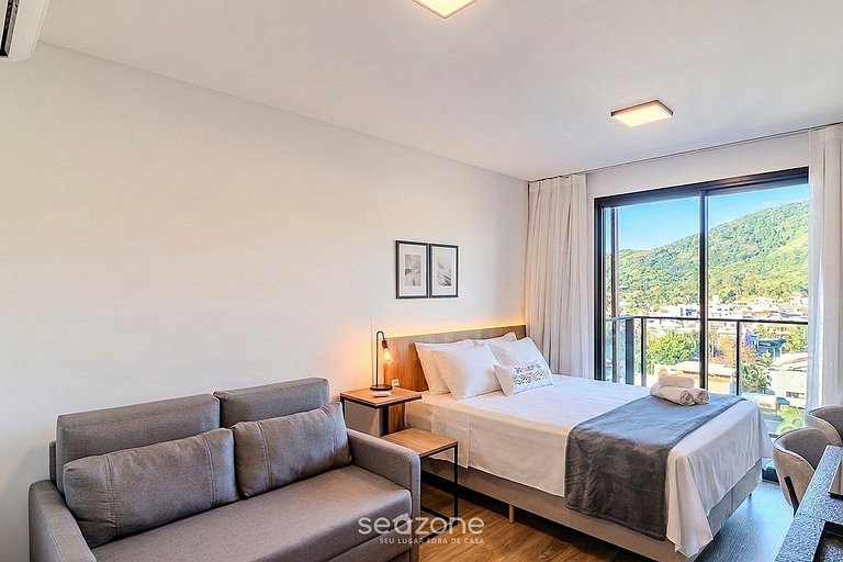 Studio c/ Varanda em Cond. c/ Piscina PSO0911