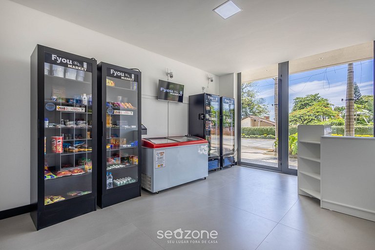 Estudio c/ Balcón en Condo. c/ Piscina PSO0911