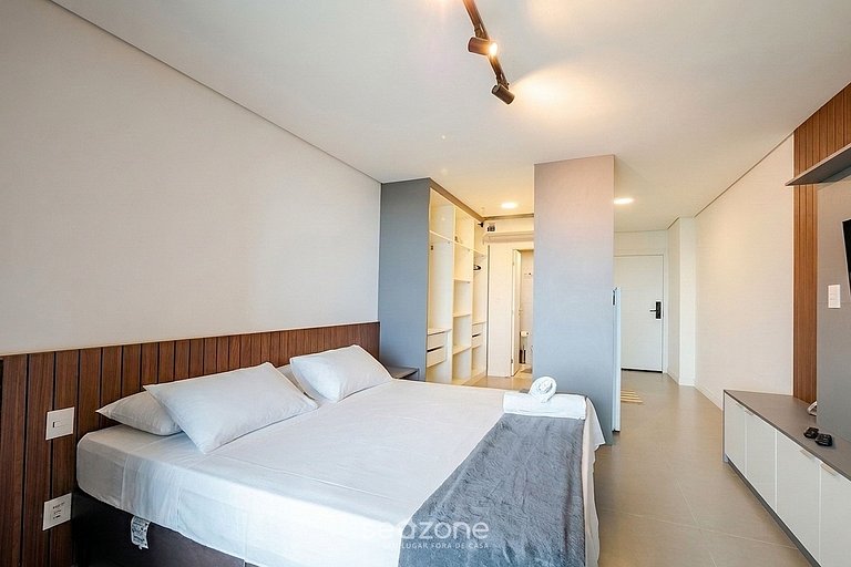 Studio c/ Balcón y Vista Mar en Condo. ARU1017
