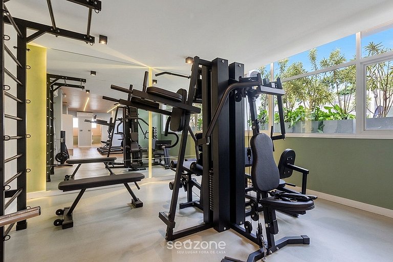 Studio c/ Varanda em Cond. c/ Piscina VBC1603