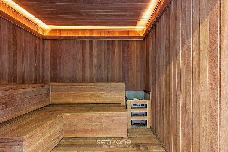 Studio c/ Varanda em Cond. c/ Piscina VBC1603