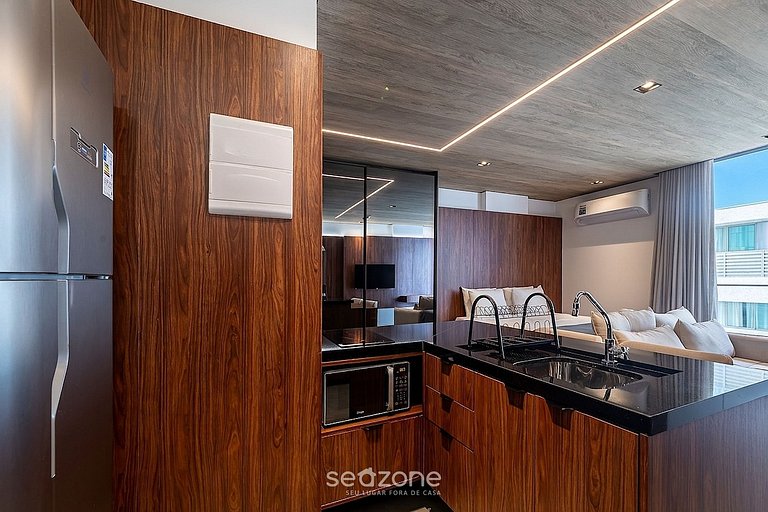 Apto. c/ Balcón y Vista Mar en Condo. NWT1202
