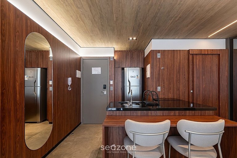 Apto. c/ Balcón y Vista Mar en Condo. NWT1202