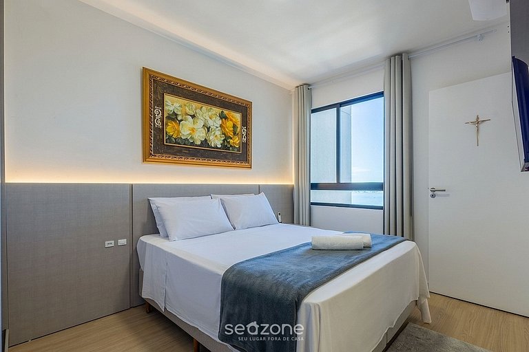 Apt. em Cond. c/ Piscina e Vista Mar SKL1606
