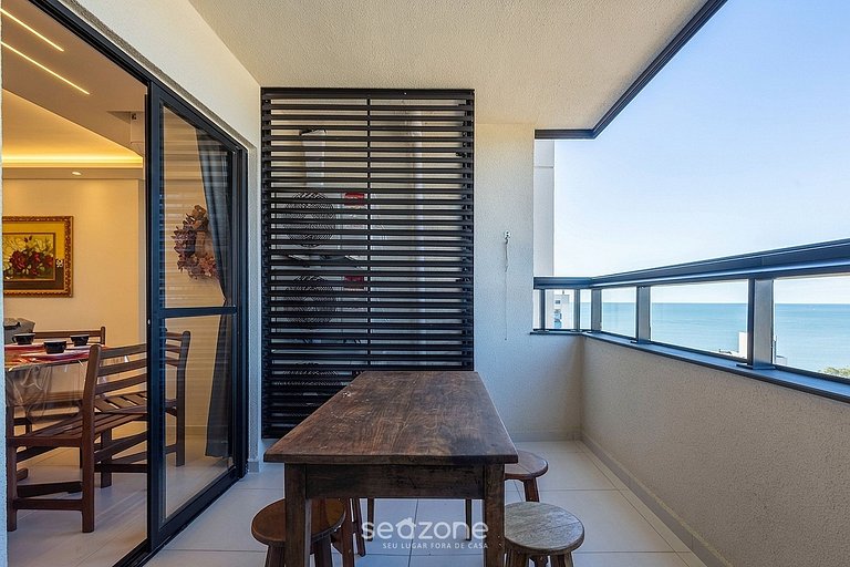 Apt. em Cond. c/ Piscina e Vista Mar SKL1606