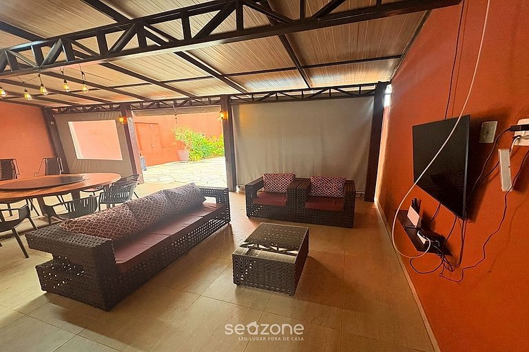 Casa em Cond. c/ Piscina priv. e churrasq. BJS0010