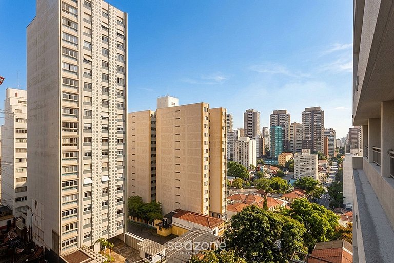 Studio c/ Varanda em Cond. c/ Piscina TCN0509