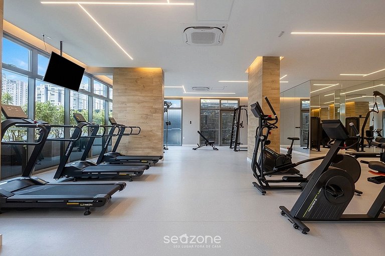Studio c/ Varanda em Cond. c/ Piscina TCN0509