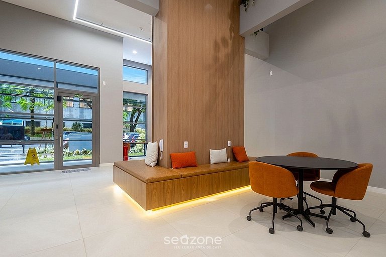 Apto. c/ Balcón en Condo. c/ Piscina TCN0509