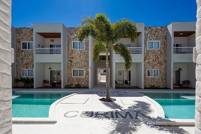 Apto en cond. c/piscina cerca de la playa CUMD0003