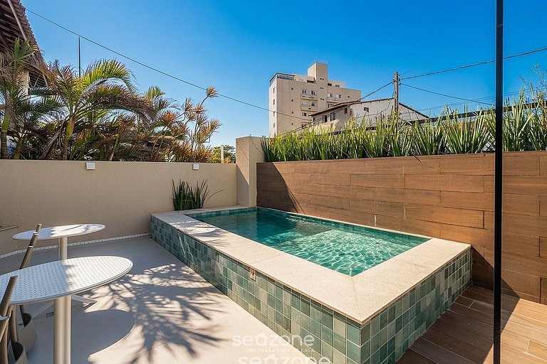 Studio c/ Varanda prox. da Praia ONE0302