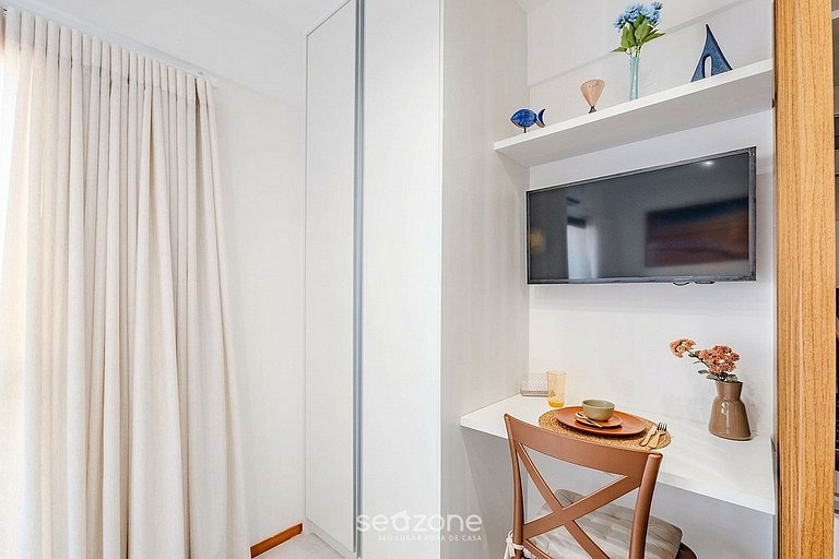 Studio c/ Balcón cerca de la Playa ONE0302
