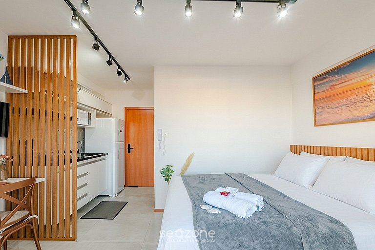 Studio c/ Balcón cerca de la Playa ONE0302