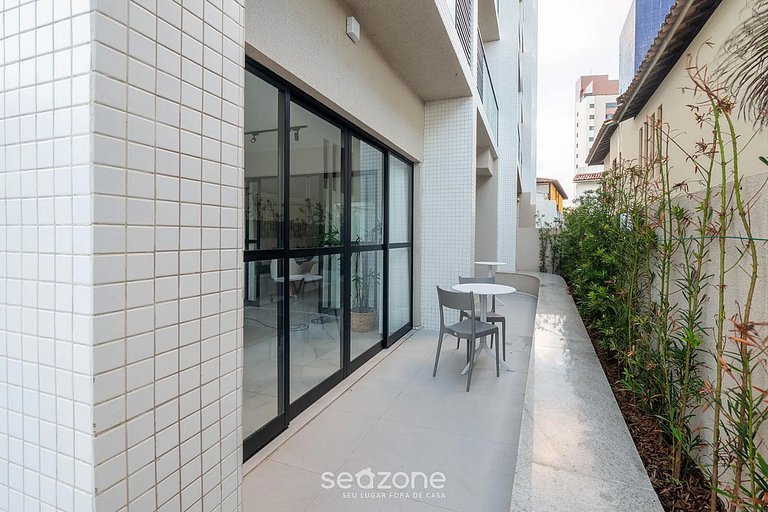 Studio c/ Varanda prox. da Praia ONE0302