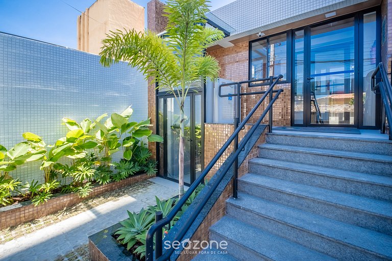 Studio c/ Varanda prox. da Praia ONE0302