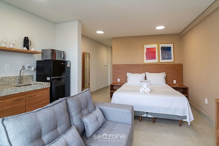 Confort c/ Balcón en Condo. c/ Piscina MSU0505