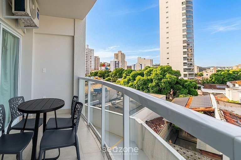 Studio c/ Balcón en Condo. c/ Piscina MSU0305