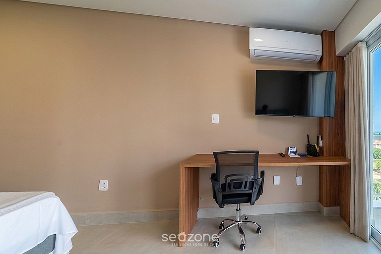 Confort c/ Balcón en Condo. c/ Piscina MSU0504