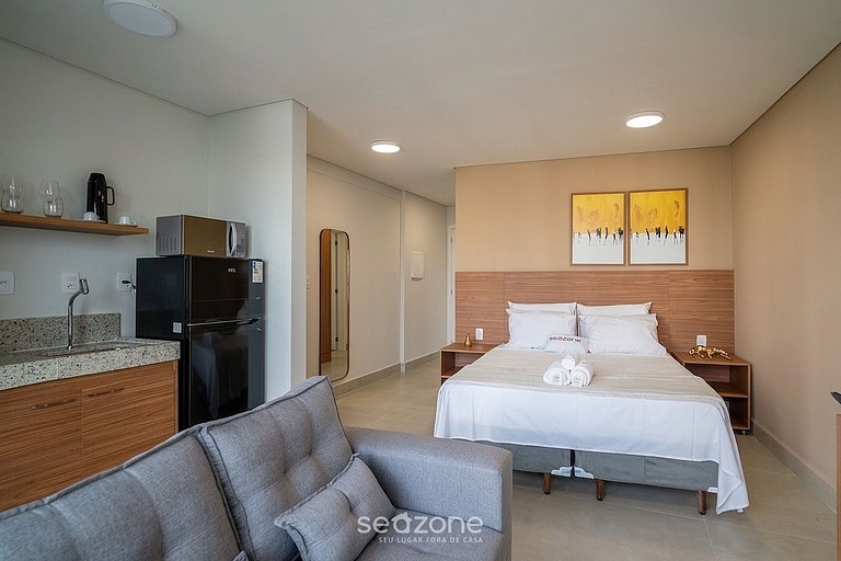 Confort c/ Balcón en Condo. c/ Piscina MSU0504