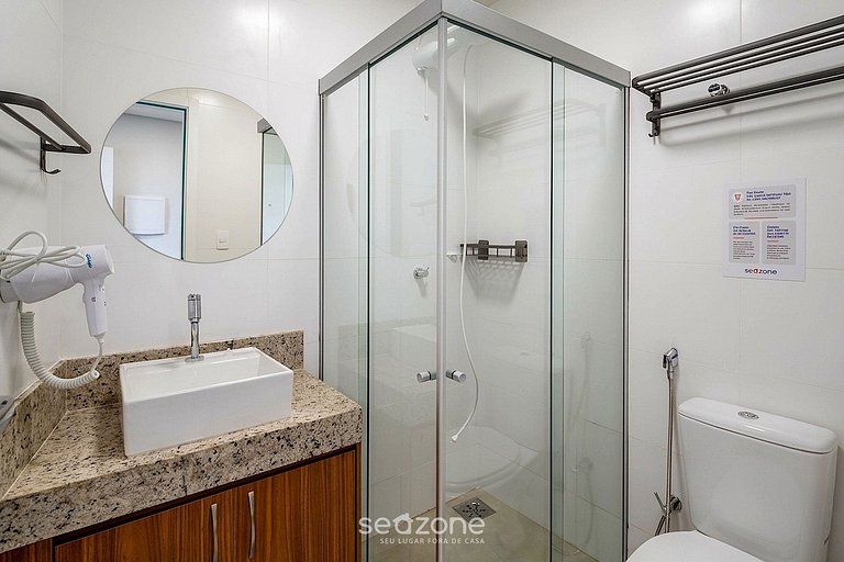 Confort c/ Balcón en Condo. c/ Piscina MSU0504