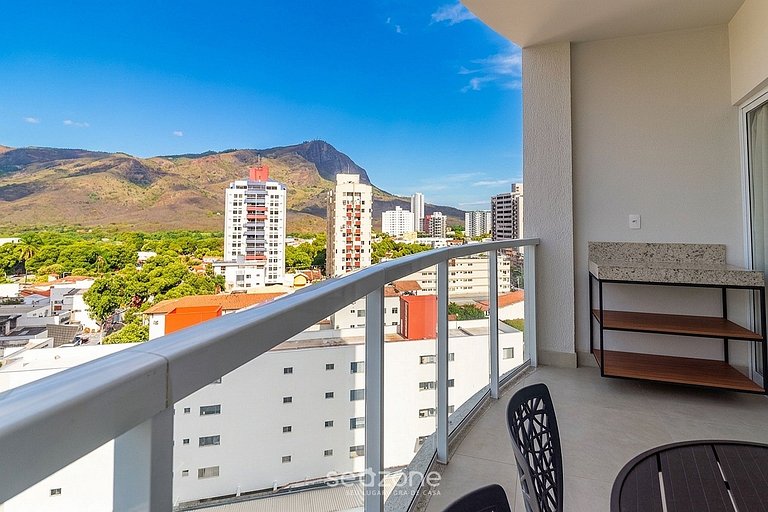 Studio c/ Varanda em Cond. c/ Piscina MSU0705