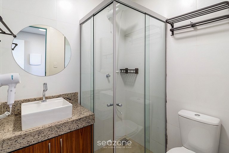 Studio c/ Varanda em Cond. c/ Piscina MSU0604