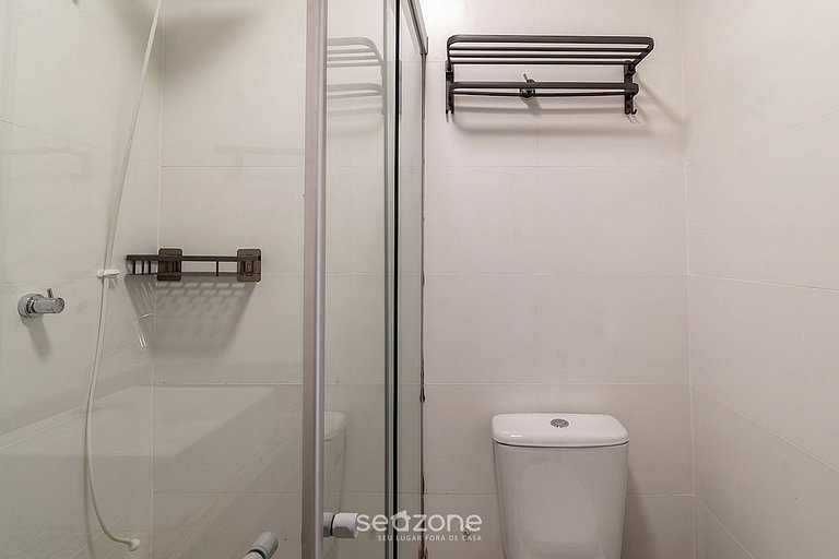 Estudio c/ Balcón en Condo. c/ Piscina MSU0604