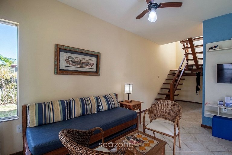 Casa Espaçosa c/ Varanda em Porto Seg. GRU0015